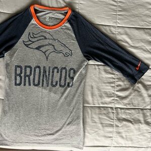 Nike Denver Broncos Women’s 3/4 Sleeve